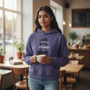 Beetlejuice hoodie mauve adolescent taille XLarge excellent état